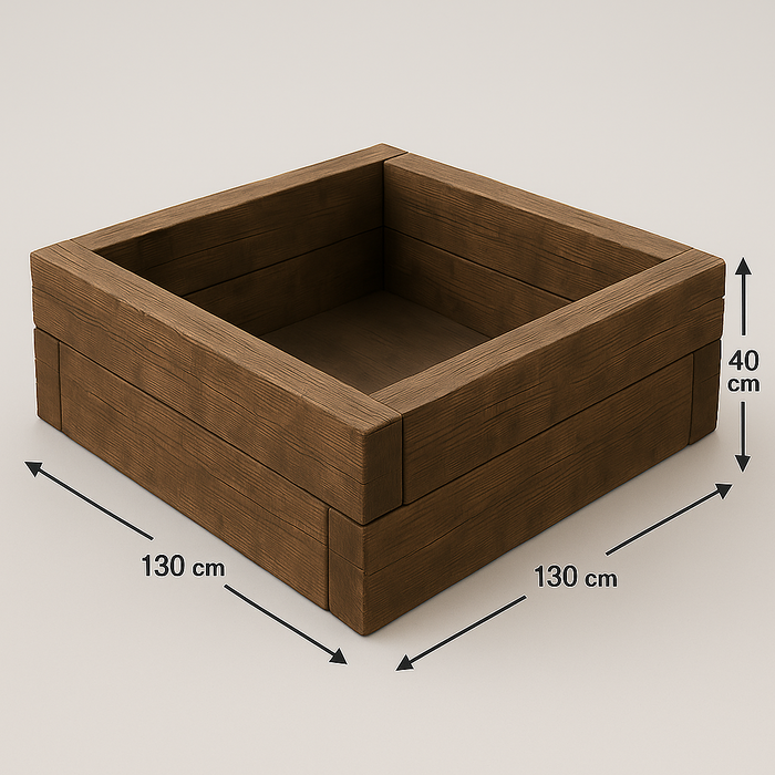 Raised Bed Planter Including Jungle Border Pack & Compost