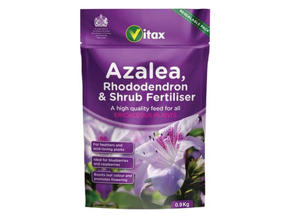 Vitax Azalea, Rhododendron & Shrub 0.9kg Pouch