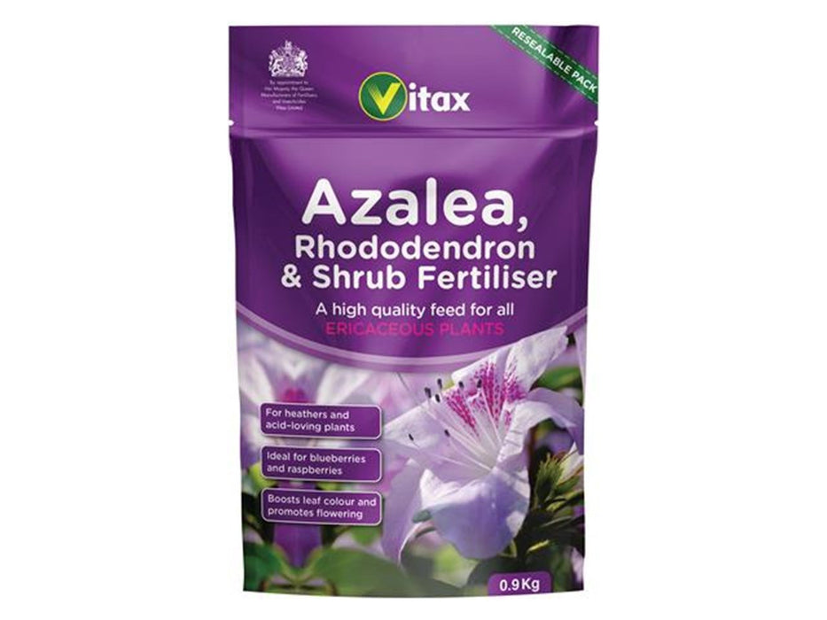Vitax Azalea, Rhododendron & Shrub 0.9kg Pouch