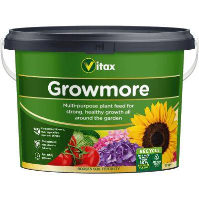 Vitax Growmore 10Kg Tub