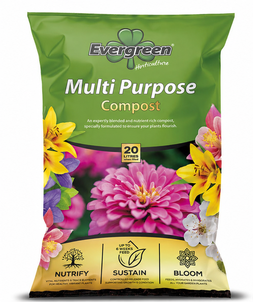 Evergreen Multi Purpose Compost 20 Litres