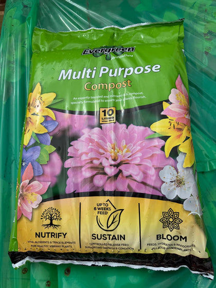 Evergreen Multi Purpose Compost 10 Litres